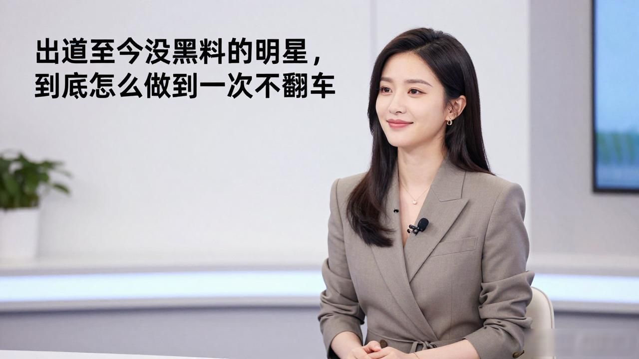 明星黑料怎么处理_明星黑料怎么来的_出道至今没有黑料的明星,